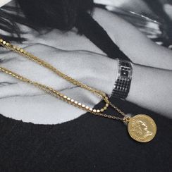 DANI LOVE - Layered Chain Necklace DANI LOVE - Layered Chain Necklace