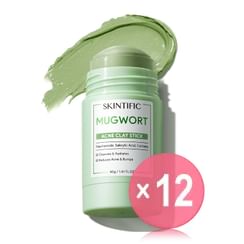 SKINTIFIC - Mugwort Acne Clay Stick (x12) (Bulk Box)