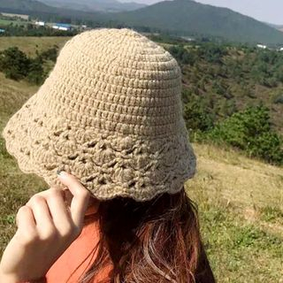 knit bucket hat