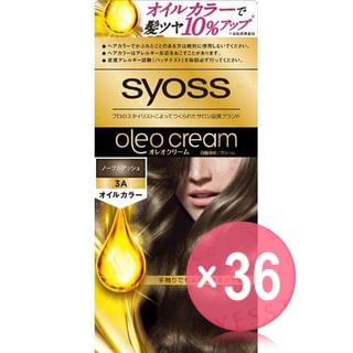 syoss - Oreo Cream Hair Color 3A Noble Ash (x36) (Bulk Box)