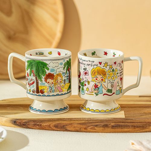 Ceramic Tea Coffee Kitchen Utensils Sets, Ceramic Mug Tableware