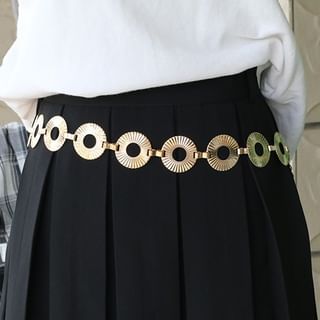 Kinoxslone-Metal Chained Waist Belt