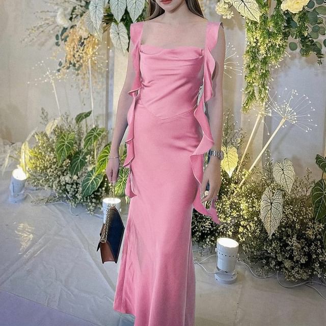chinese dress ladies Thalia Maxi Dress  Cue Allure