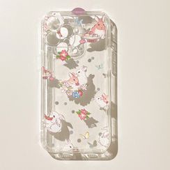 Flower Phone Case - iPhone 13 Pro Max / 13 Pro / 13 / 13 mini / 12 Pro Max / 12 Pro / 12 / 12 mini / 11 Pro Max / 11 Pro / 11 / SE / XS Max / XS / XR / X / SE 2 / 8 / 8 Plus / 7 / 7 Plus