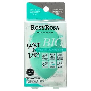 Chantilly-Rosy Rosa 3D Sponge Wet Dry Big