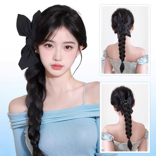 Jasmintinea-Braided Ponytail Hair Clamp