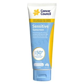 Cancer Council - Sensitive Sunscreen SPF 50+