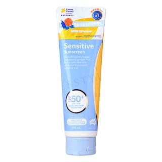 Cancer Council - Sensitive Sunscreen SPF 50+