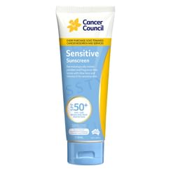 Cancer Council - Sensitive Sunscreen SPF 50+