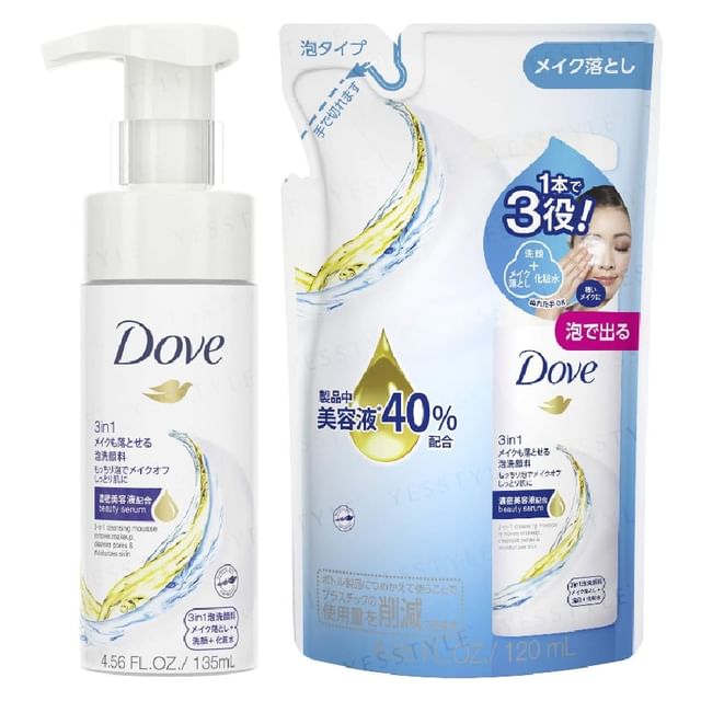 Dove Japan-3 In 1 Cleansing Mousse