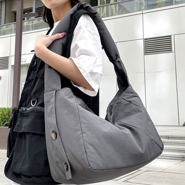 Hikuozy-Plain Messenger Bag