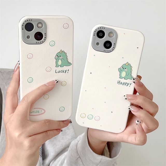 Hachi - Dinosaur Phone Case - iPhone 15 Pro Max / 15 Pro / 15 Plus / 15 / 14 Pro Max / 14 Pro / 14 Plus / 14 / 13 Pro Max / 13 Pro / 13 / 13 mini / 12 Pro Max / 12 Pro / 12 / 12 mini / 11 Pro Max / 11 Pro / 11 | YesStyle Hachi - Dinosaur Phone Case - iPhone 15 Pro Max / 15 Pro / 15 Plus / 15 / 14 Pro Max / 14 Pro / 14 Plus / 14 / 13 Pro Max / 13 Pro / 13 / 13 mini / 12 Pro Max / 12 Pro / 12 / 12 mini / 11 Pro Max / 11 Pro / 11 | YesStyle