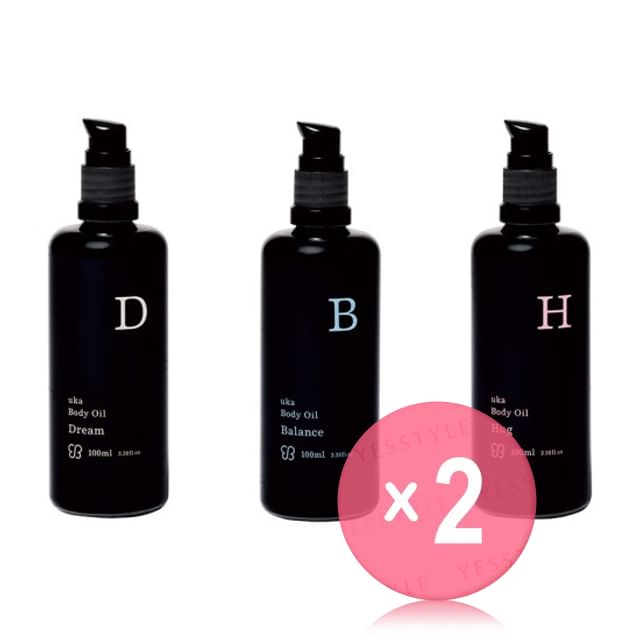 uka-Body Oil 2pcs Bundle Set