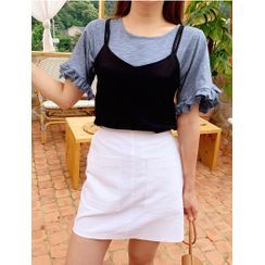 J-ANN - Double-Strap Cross-Back Top J-ANN - Double-Strap Cross-Back Top