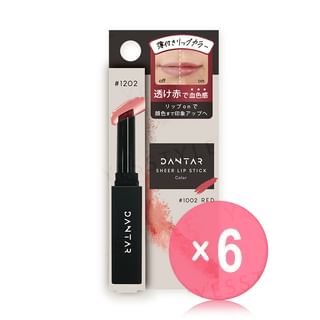 Beauty World - DANTAR Sheer Lip Stick Red (x6) (Bulk Box)