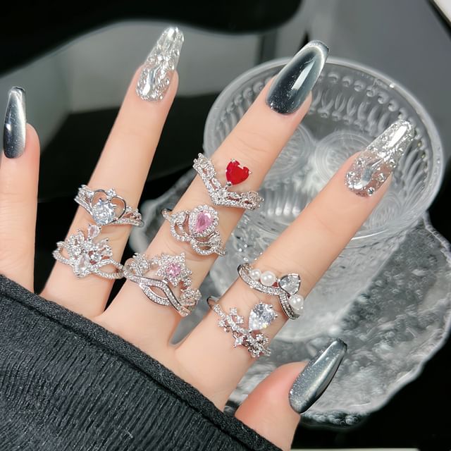 Seirios-Rhinestone Ring