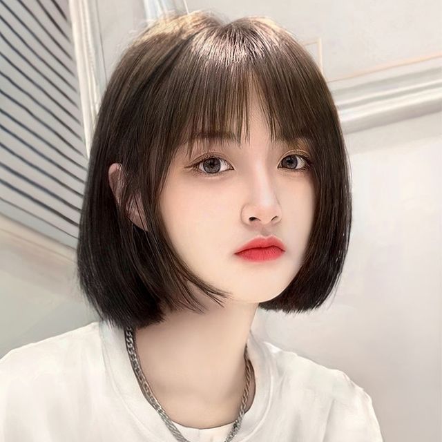 Jasmintinea-Short Full Wig - Bob
