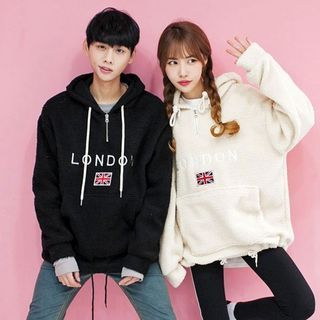 fleece anorak pullover