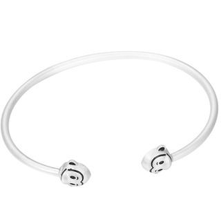 Jubby - Monkey Sterling Silver Open Bangle | YesStyle