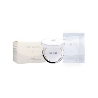 THE WHOO - Gongjinhyang Seol Radiant White Moisture Cushion Foundation #21 Set