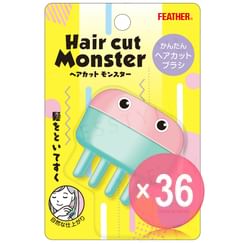 FEATHER - Hair Cut Monster Easy Hair Cut Brush (x36) (Bulk Box)