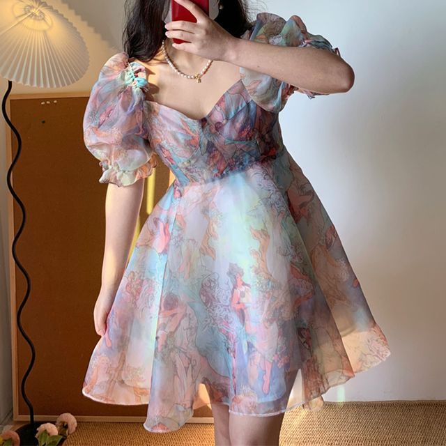 open lace back dress Mae Dress main image 1