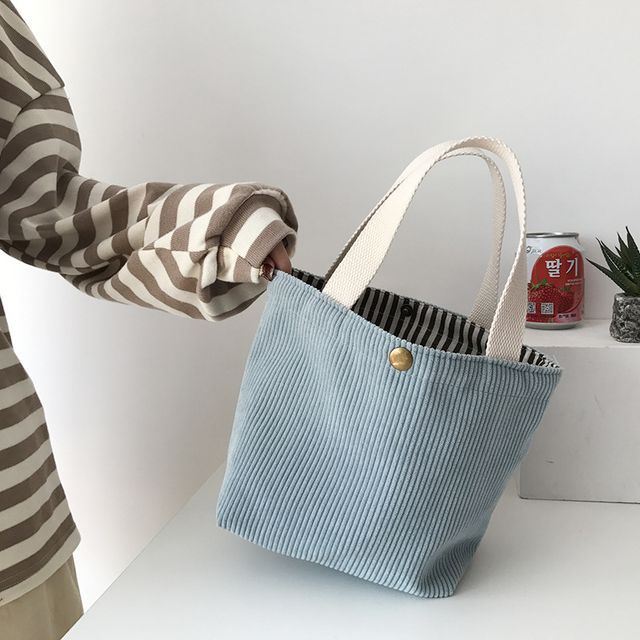 TangTangBags-Corduroy Lunch Bag