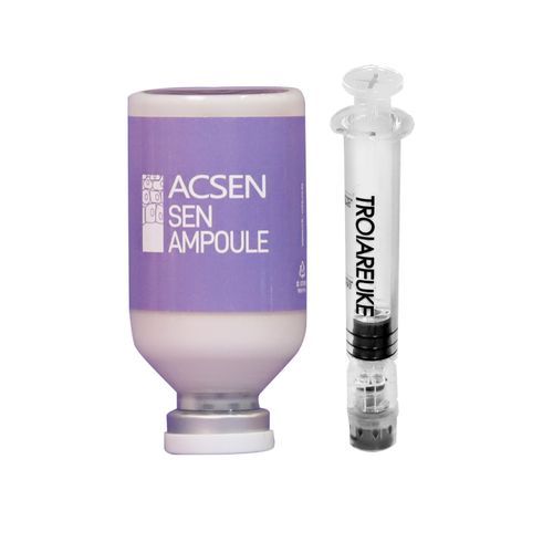 【TROIAREUKE】ACSEN AC CLEAR AMPOULE 2個 試してみた】ASCEN ACクリアアンプルキット TROIAREUKEのリアル