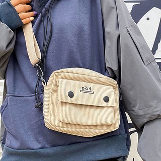 corduroy crossbody bag