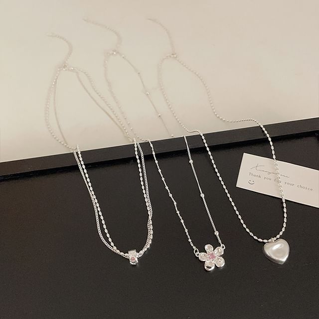 Panda Dama-Rhinestone Necklace