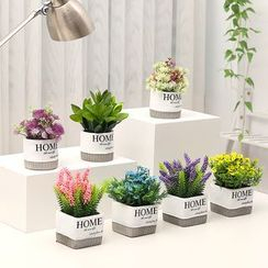 Foresty - 仿真植物連花盆 (多款設計) Foresty - 仿真植物連花盆 (多款設計)