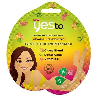 Yes To - Glowing + Retexturized Booty-Ful Paper Mask