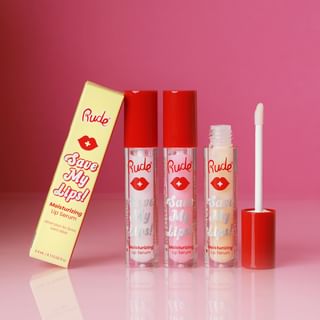 Rude Cosmetics - Save My Lips Moisturizing Lip Serum - 2 Colors