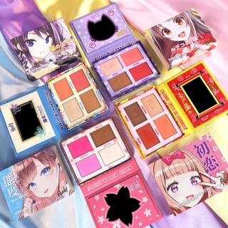 Rude Cosmetics - Manga Collection Face Palette - 4 Types
