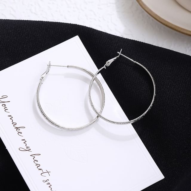 PANGU-Alloy Hoop Earring