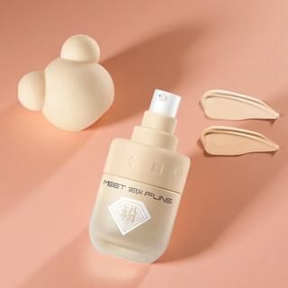 MEETFUNS - Skin-friendly Lasting Liquid Foundation - 2 Shades
