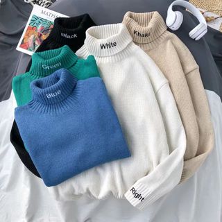 Macho - Turtleneck Sweater | YesStyle