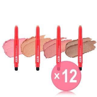 MERZY - Let's Smudging Eye Stick Shadow - 4 Colors (x12) (Bulk Box)