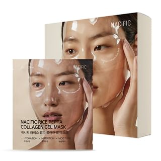 Nacific - Rice Pepta Collagen Gel Mask Set