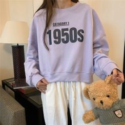 Magimomo - Number Print Pullover Magimomo - Number Print Pullover