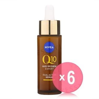 NIVEA - Q10 Anti-Winkle Expert Dual Action Serum (x6) (Bulk Box)