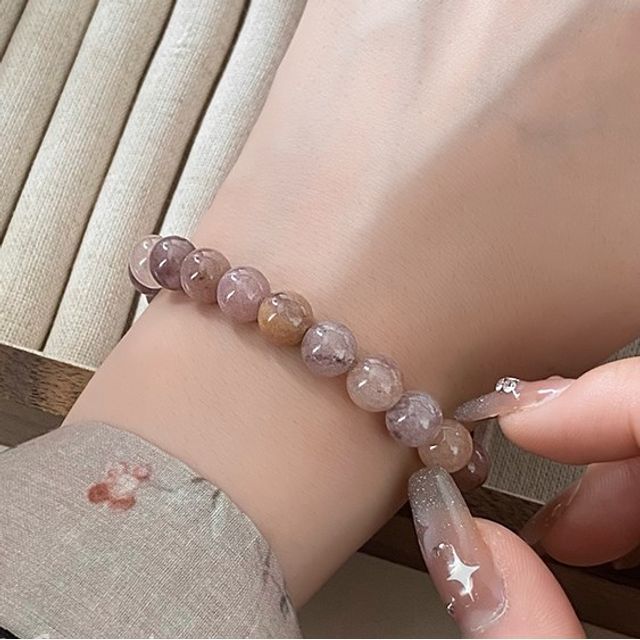 Jael-Gemstone Bead Bracelet