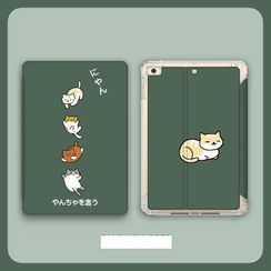 Roccia(ロッチャ) - Cat Print iPad Case