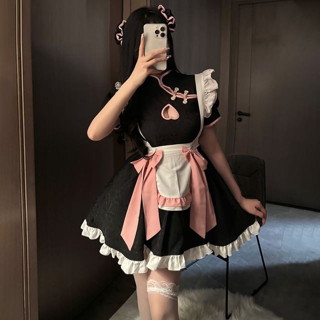 Candyiry-Maid Lingerie Costume Set