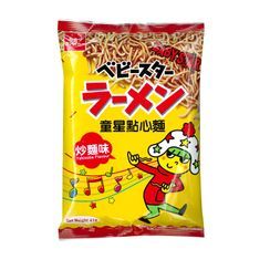 Three O'Clock - Oyatsu Baby Star Snack Noodle Yakisoba Flavor 41g Three O'Clock - Oyatsu Baby Star Snack Noodle Yakisoba Flavor 41g