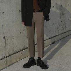 MRCYC - Cropped Straight-Fit Dress Pants MRCYC - Cropped Straight-Fit Dress Pants