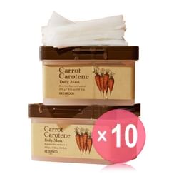 SKINFOOD - Carrot Carotene Daily Mask (x10) (Bulk Box)