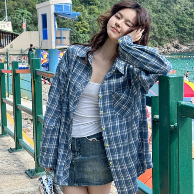 ANORA-Plaid Shirt