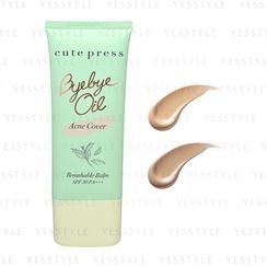 Cute Press - Bye Bye Oil Acne Cover Breathable Balm SPF 30 PA+++ 30g - 2 Types Cute Press - Bye Bye Oil Acne Cover Breathable Balm SPF 30 PA+++ 30g - 2 Types