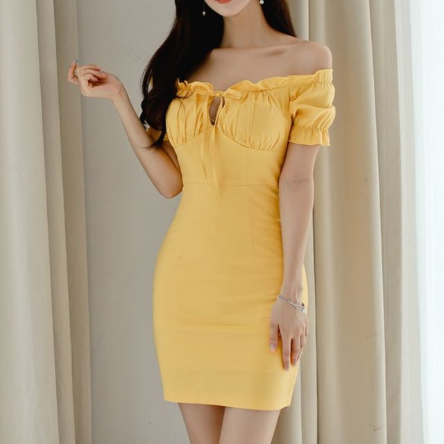 strapless open back dress ZAPAKASA Women Satin White Mini Graduation Dress with Ruffles Off the Shoulder  Bodycon Strapless Short Little White Dress main image 1